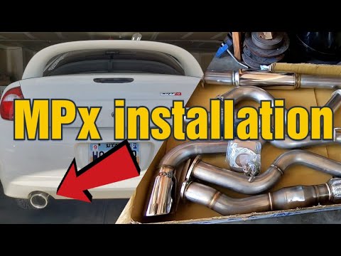 MPx exhaust installed for my Neon SRT4!