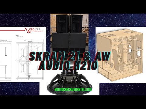 That blows! | Skram 21-inch subwoofer & AW Audio PS H210 presentation & sound check