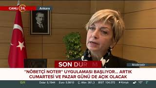 "Nöbetçi Noter" uygulaması başlıyor