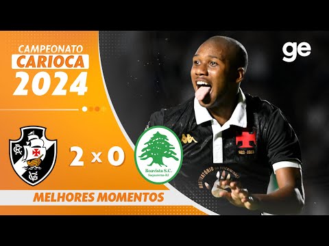 Gols e lances de Vasco da Gama x Boavista