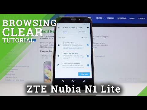 How to Clear Browsing Data in ZTE Nubia N1 Lite – Delete Browser History