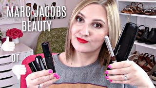 MARC JACOBS BEAUTY try on haul...the good, the bad, and the ugly...