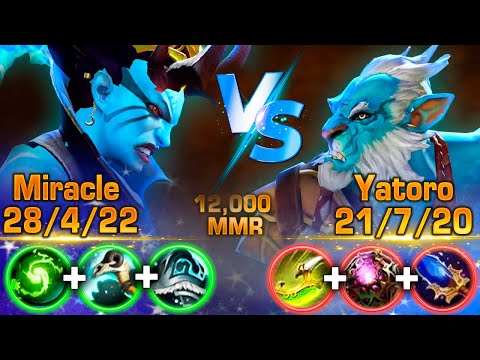 Queen of Pain (Miracle) VS Phantom Lancer (YATORO) Best Moments [Watch & Learn]