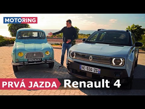 PRVÁ JAZDA | Renault 4 E-Tech Electric | Lepší ako predchodca? | Motoring TA3 obrazok