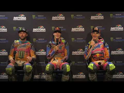 Monster Energy Supercross: Press Conference Round 8 - Daytona - March 2, 2024