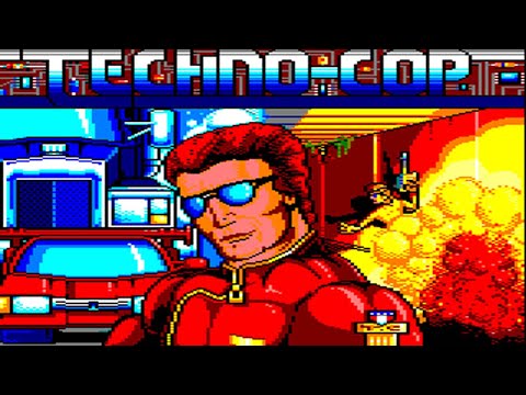 [Amstrad CPC] Techno Cop - Longplay