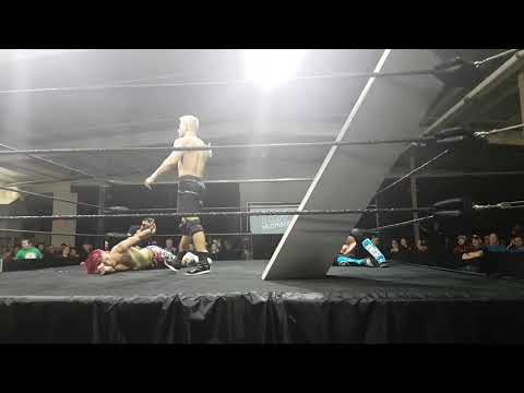 Channing Dekker Puts Matt Angel Thru A Door UCW 12th Anniversary Show