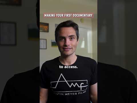 How To Make Your First Documentary Film
