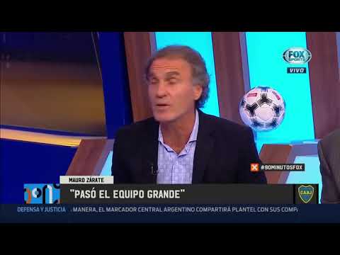 Ruggeri: yo banco a zarate, porque tambien la pase.