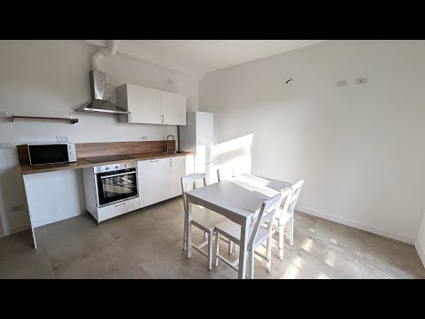 Bilocale arredato con garage di nuova costruzione