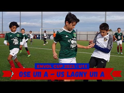 2023-10-29 // OSE U11 A - US LAGNY MESSAGERS  U11 A (Envol Cup Tournoi National) Match 3