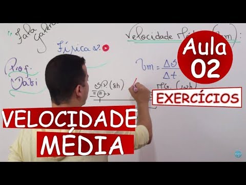 Velocidade Média - Exercícios Básicos (Aula 02)