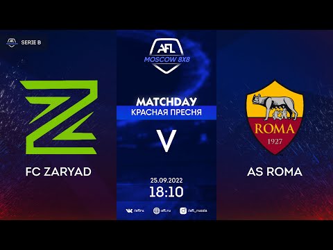 AFL22. Italy. Serie B. Day 13. Fc Zaryad - AS Roma