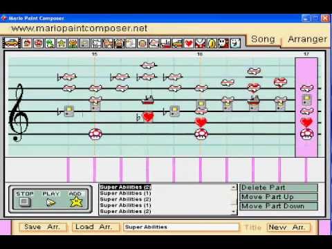 Mario Paint: Super Ability- Kirby's Return to Dream Land