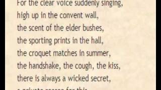 At last the secret is out  W.H.Auden