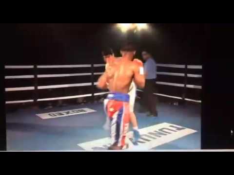 William Scull  Combate ganado por KO 1ra parte