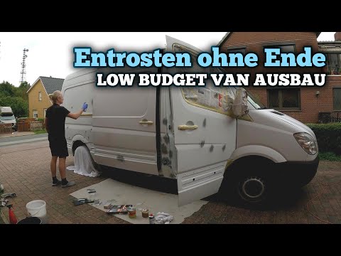 Entrosten nimmt kein Ende! ☹️ - Sprinter Low Budget zum Van ausbauen E2