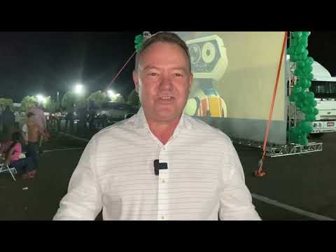 SUCESSO DE PUBLICCO O 1° CINE SENAR  EM NOVA SANTA HELENA