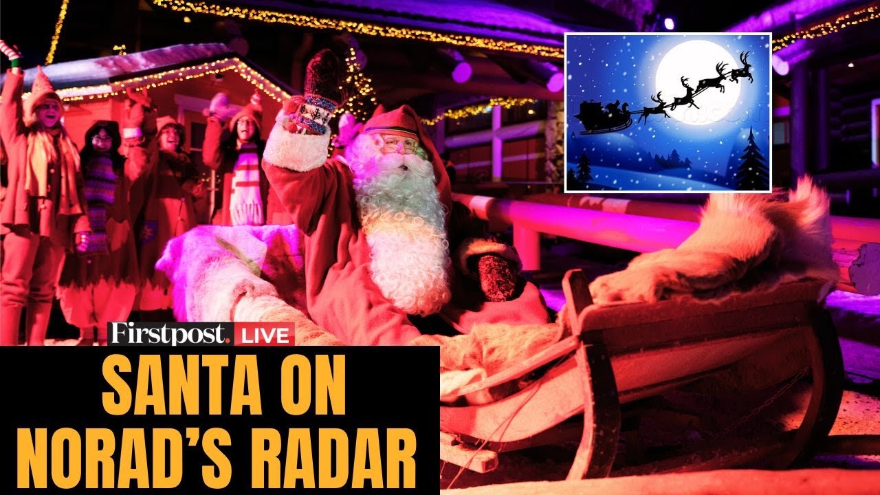LIVE: NORAD Santa Tracker | How a Military Command Tracks Santa on Christmas | Merry Christmas 2025