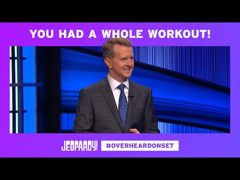 Cris' Regimen | Overheard on Set | JEOPARDY!