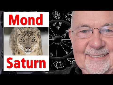Der Schneeleopard: die Schönheit des Mond-Saturn / was bedeutet die Konstellation in einem Horoskop