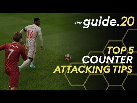 TOP 5 TIPS How to Counter Attack in FIFA 20! Punish mistakes & score with fast attacks!