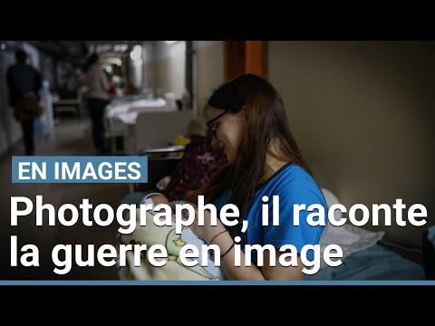 Photographe, il raconte la guerre en Ukraine à travers ses photos