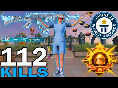 112 KILLS!! 😍 IN 38 MINUTE FASTEST GAMEPLAY WITH FULL SQUAD 🔥PUBG MOBILE