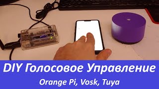 Голосовое управление умным домом на Orange Pi своими руками [Vosk, Tuya, ESP, Python]