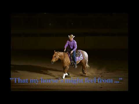 Agape Naturals: NRHA Reiner Devin Warren Endorses EquiPride and EquiPride Gold