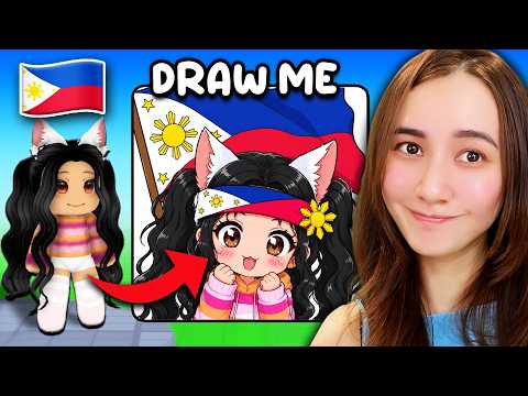 I Drew Roblox Players From EVERY Country… 😳🌍