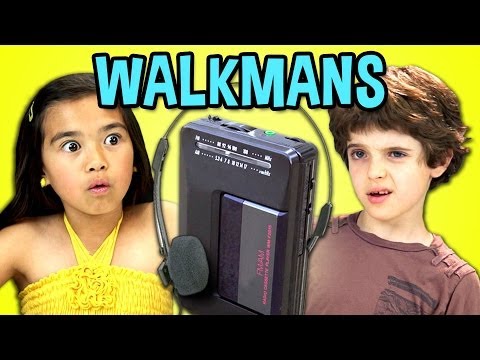 Děti reagují na walkman