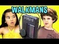 KIDS REACT TO WALKMANS (Portable Cassette ...