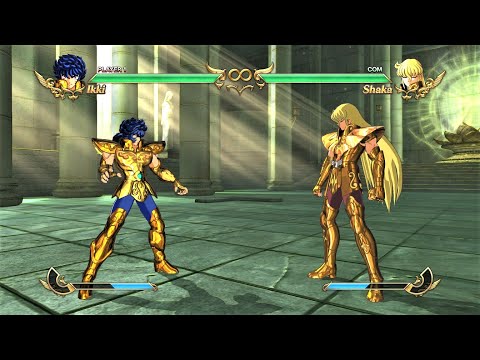 Leo Ikki vs Virgo Shaka (Hardest AI) - Saint Seiya: Soldiers' Soul