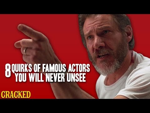 8 Quirks Of Famous Actors You Will Never Unsee  - The Spit Take