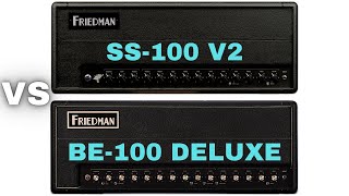 Video thumbnail for Friedman SS-100 V2 vs BE-100 Deluxe | Mark Bouras by Hollywood Rare Guitars