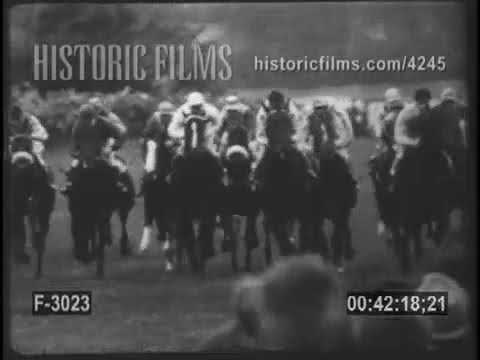 EPSOM DOWNS - THE ENGLISH DERBY - 1950