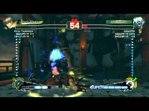 SSF4 AE: Kiryu Tsukimiya (Guy) vs zabel256 (Oni) - Ranked Match (720p HD)
