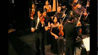 Diomedes B. Saraza Jr ,Paganini Caprice #5 with interview  at FEU 2010