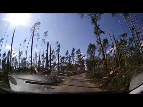 Ostrowo po nawałnicy