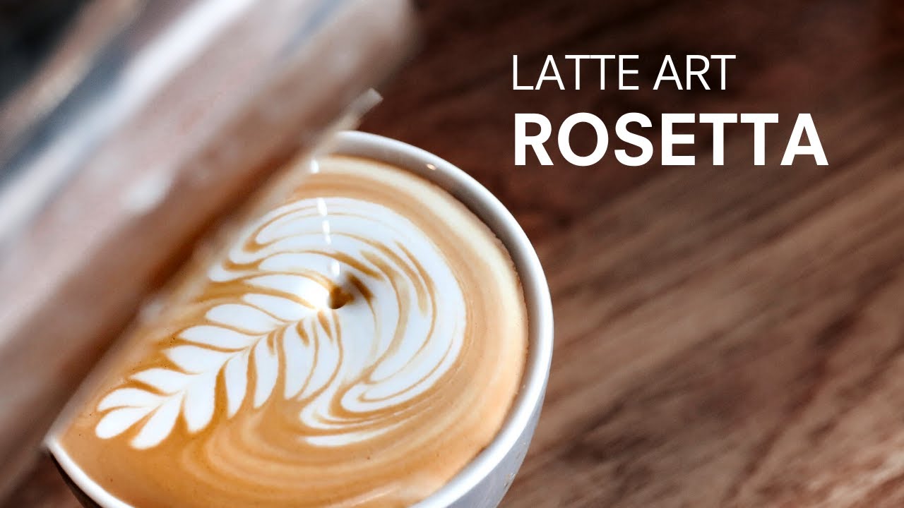 Latte Art Rosetta: A Step by Step Guide