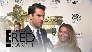 Eric Decker's First Time at New York Fashion Week | Live from the Red Carpet | E! News