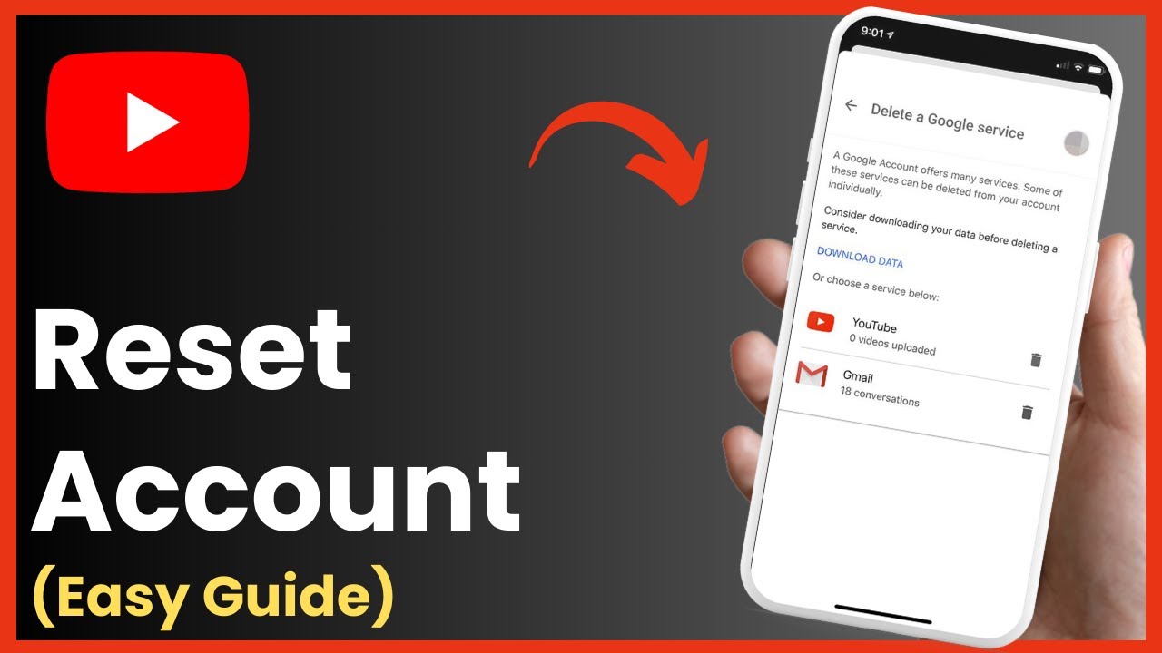 How To Reset YouTube Account !