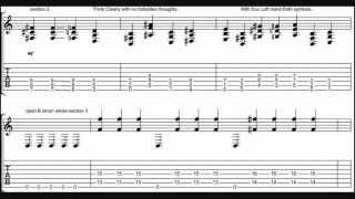 Unholy - Covetous Glance (tabs)