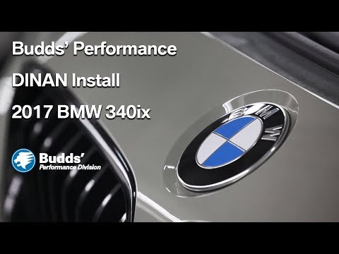 We upgrade a 2017 340ix with DINAN performance parts at Budds' Performance!