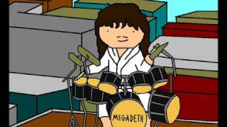 Megadeth - Seven (cartoon)