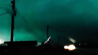 Rain-Wrapped EF3 Tornado in West Port Arthur, TX 12/28/24