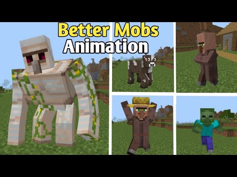Insane Mob Animations in CraftMine! 😮🔥