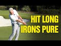 (2020) How To Hit Long Irons Pure And Straight [*NEW GOLF DRILLS!]