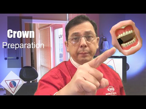 Full Metal Crown Preparation on Upper Molar - Step by Step made Simple